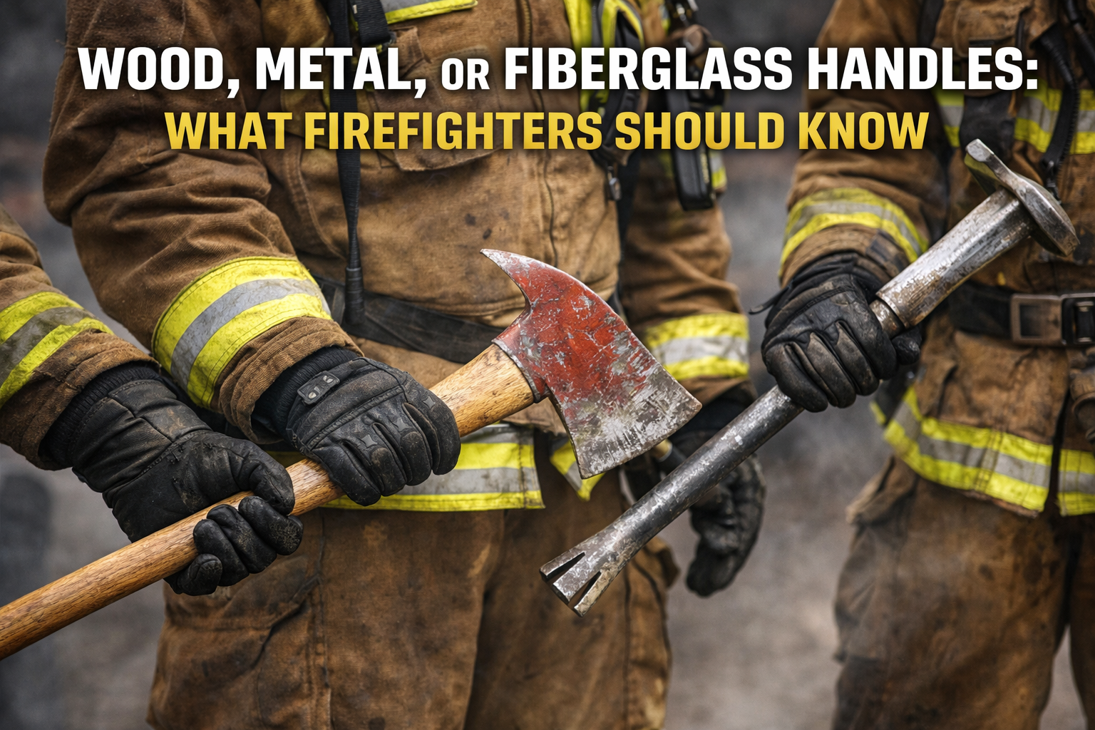 Wood, Metal, or Fiberglass Handles: What Firefighters Should Know