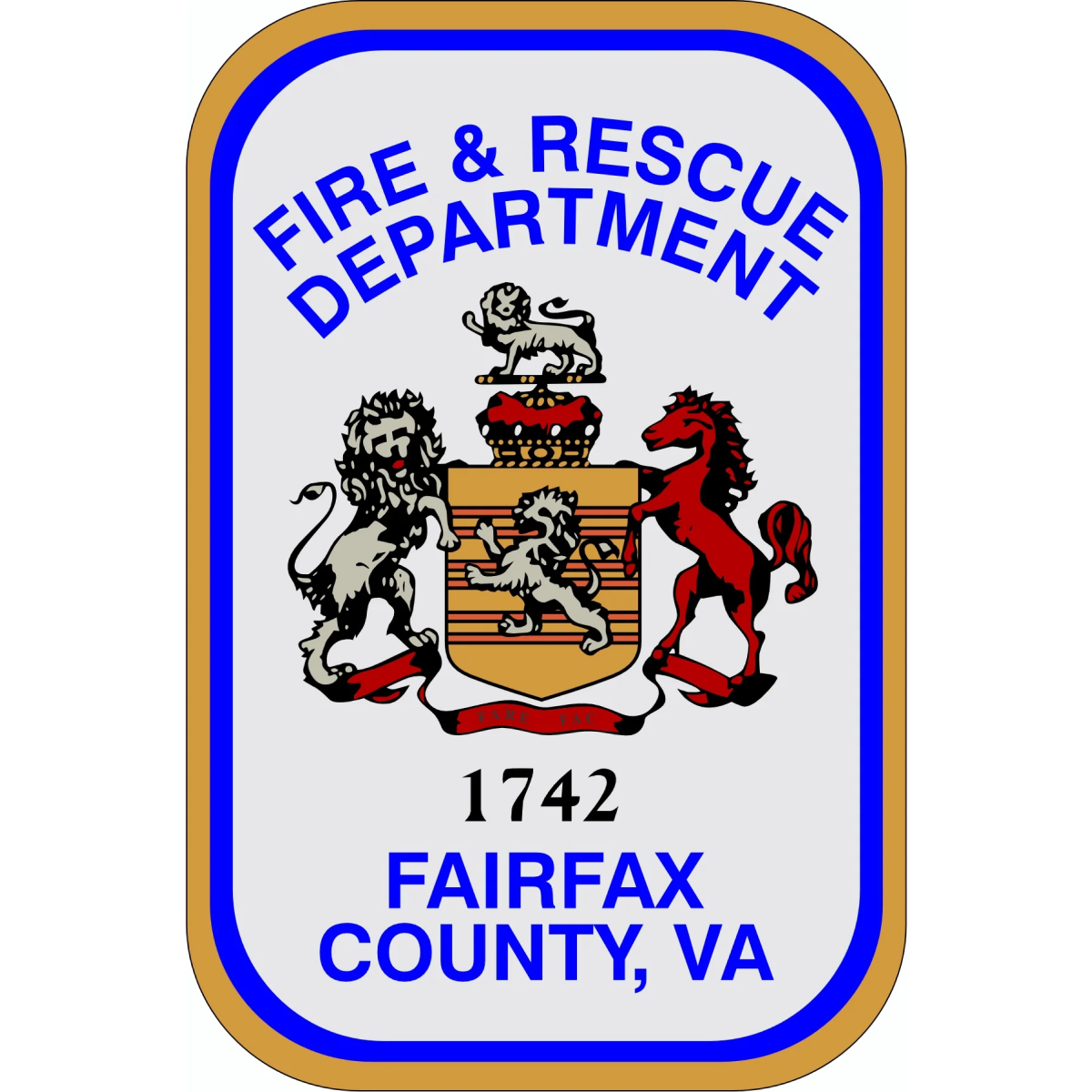 Fairfax County, VA Fire & Rescue Department Seal
