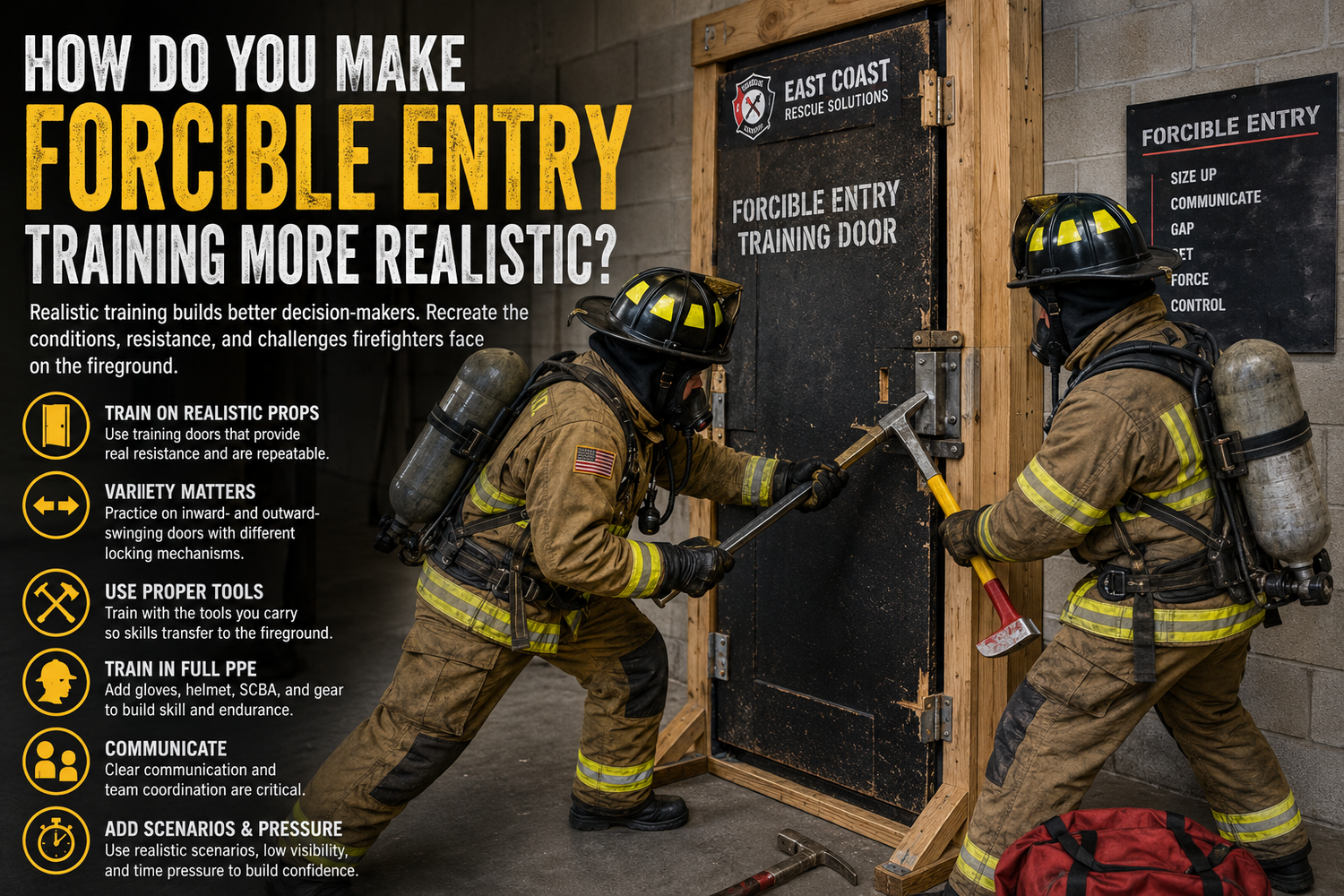 How Do You Make Forcible Entry Training More Realistic?