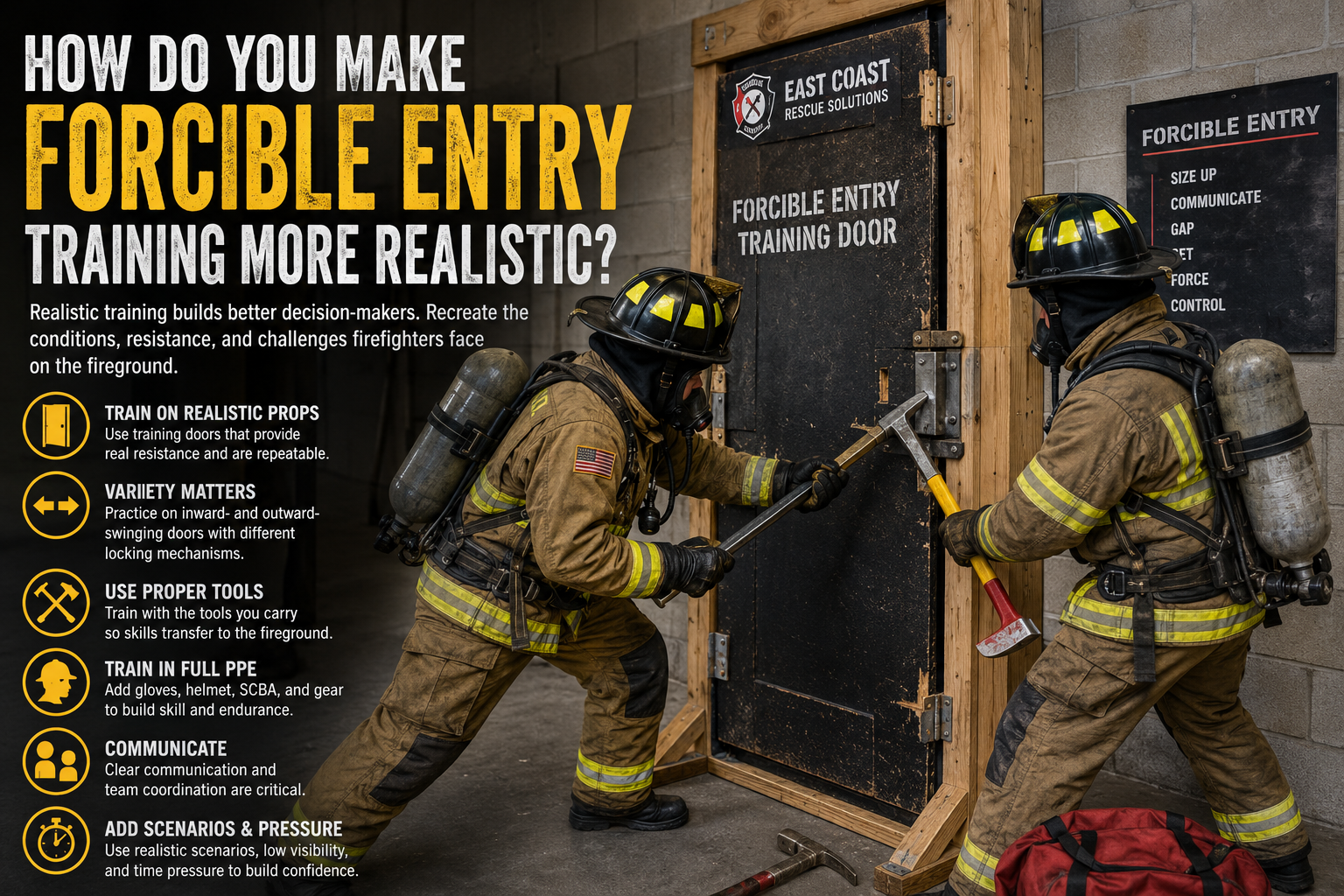 How Do You Make Forcible Entry Training More Realistic?