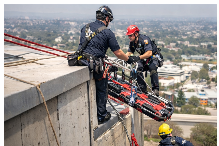 Static Rope System Rescue Static vs Dynamic Rope in Rescue Operations: Why Stretch Can Be Danger