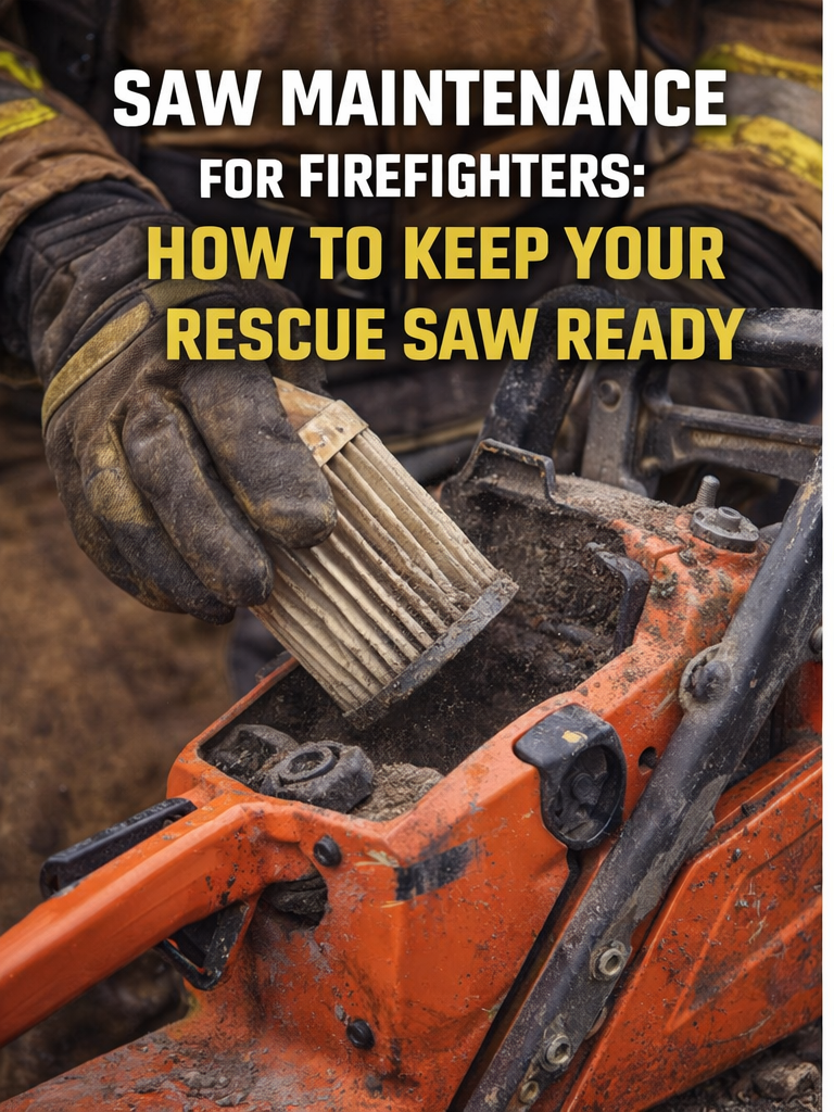 Saw Maintenance for Firefighters: How to Keep Your Rescue Saw Ready
